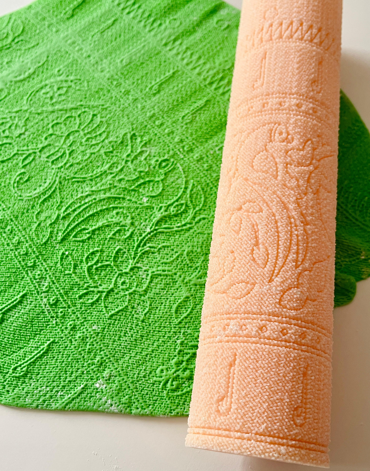 Parakeet & Paithani Rolling Pin Collaboration