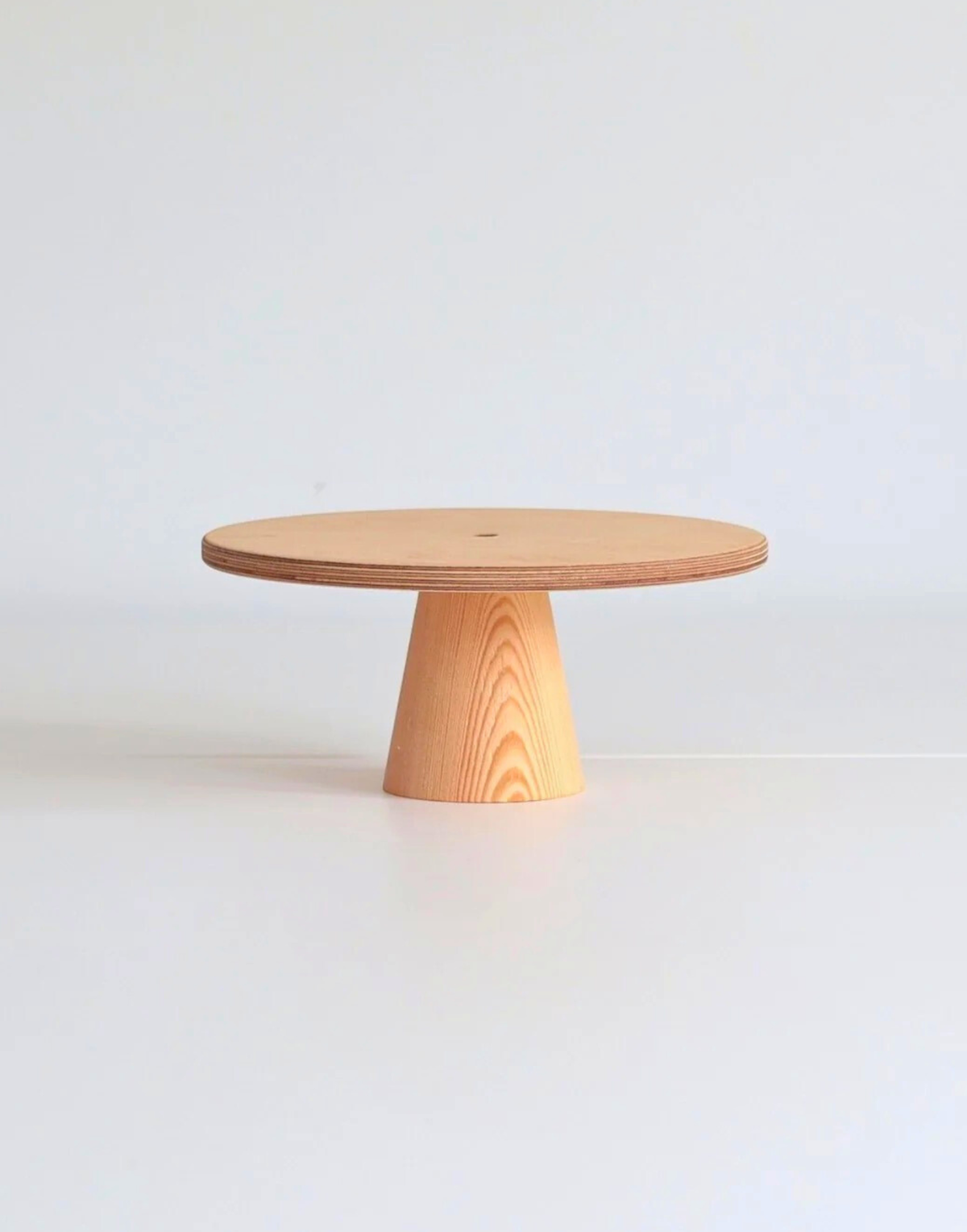 Scandinavian Birch Cone Cake Stand