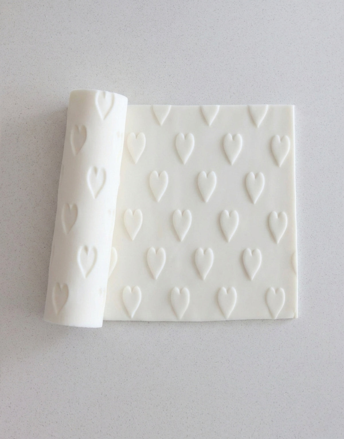 73 Heart Rolling Pin
