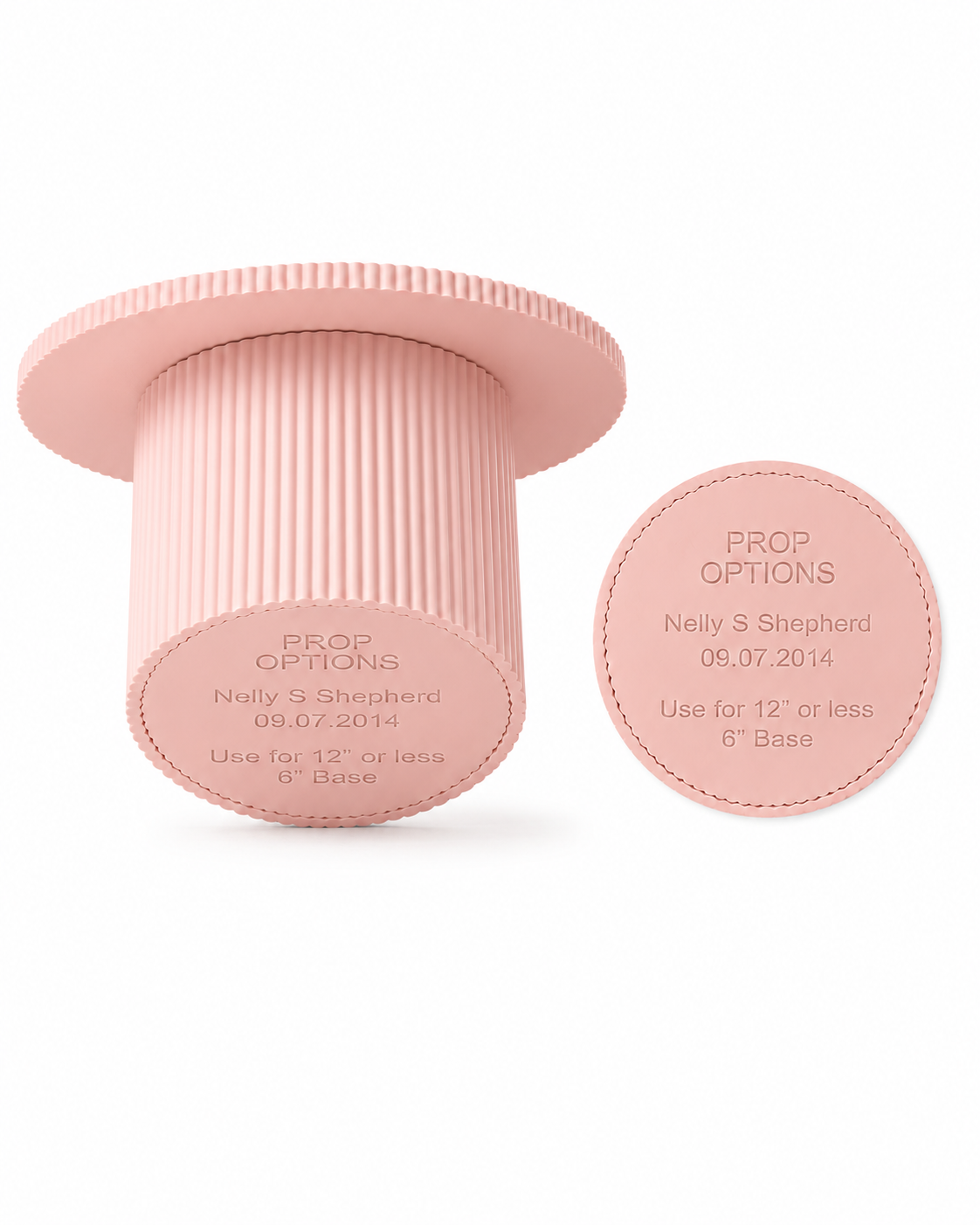 Personalisation Round Reeded Cake Stand Add on