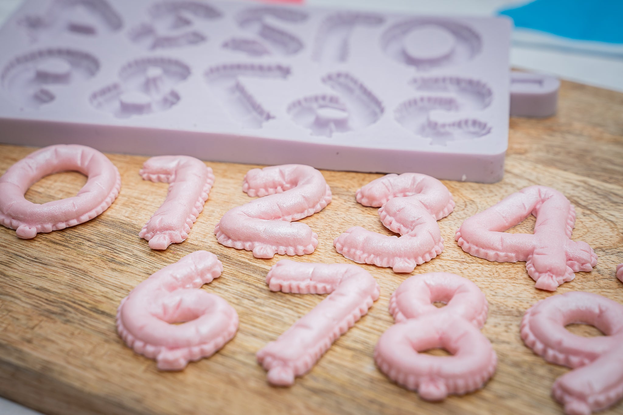 Balloon Numbers Silicone Mould