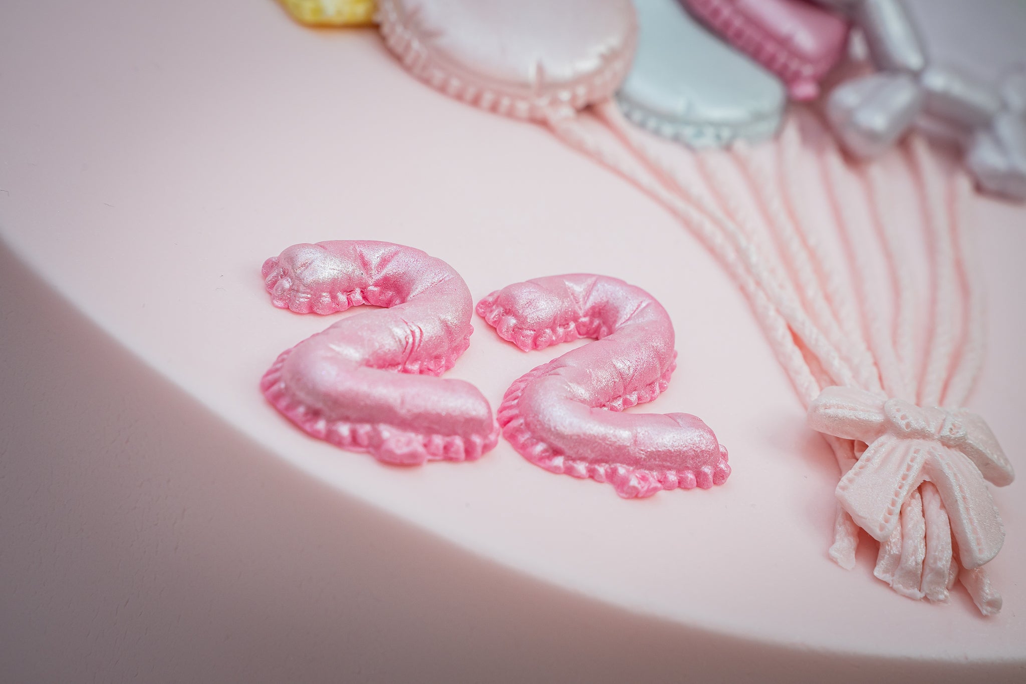 Balloon Numbers Silicone Mould