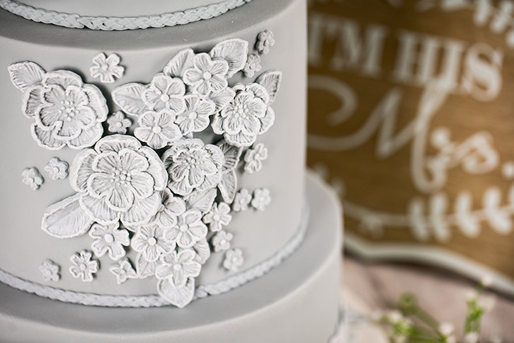 brush embroidery silicone mould