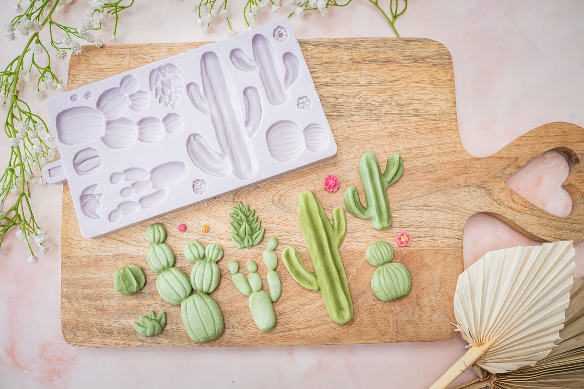 Cactus Garden Silicone Mould