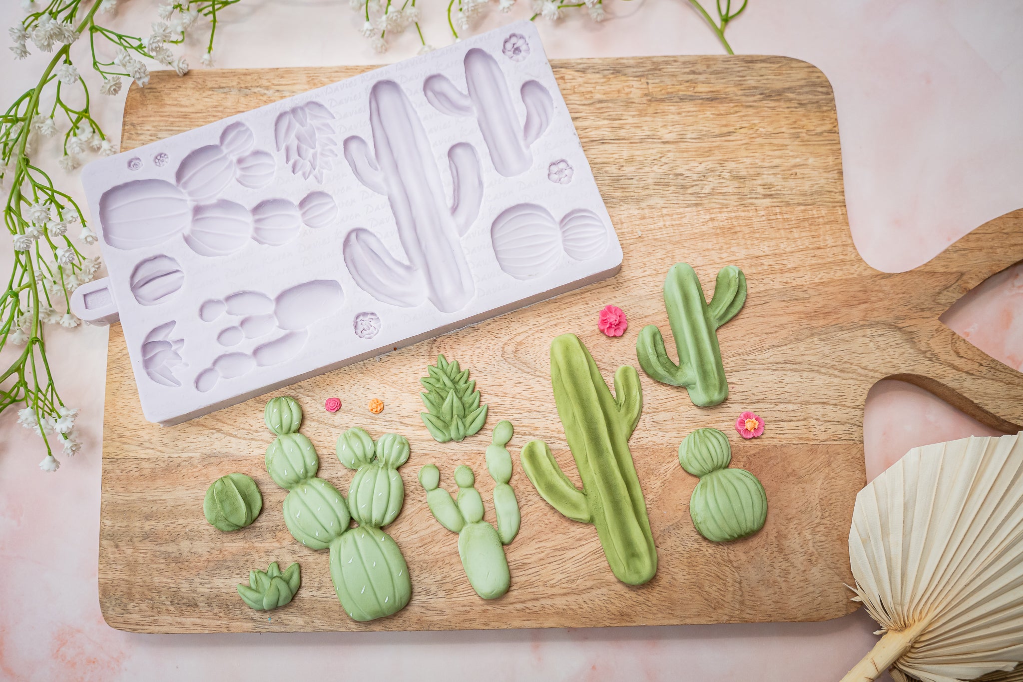 Cactus Garden Silicone Mould