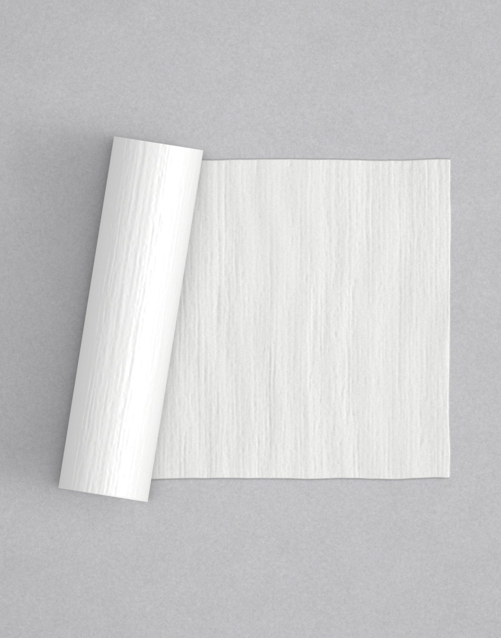 No.14 Tressa mini 4" texture rolling pin with its pattern rolled out on white fondant - Prop Options