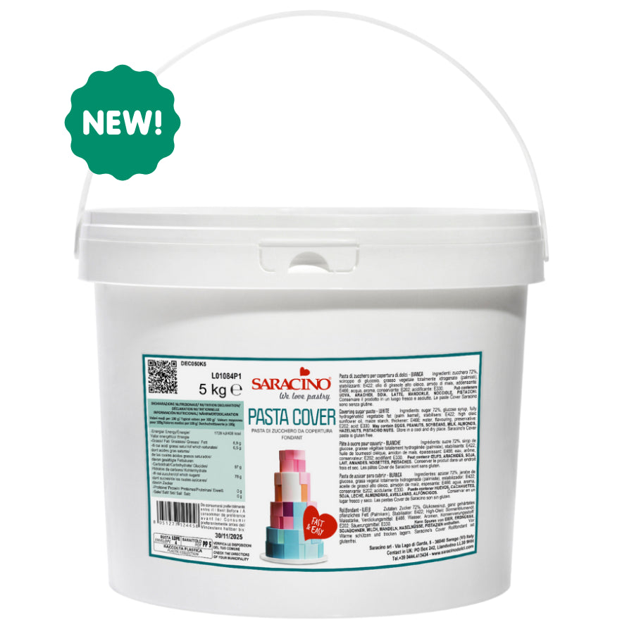Saracino Pasta Cover Sugarpaste 5kg – Bulk Professional Fondant
