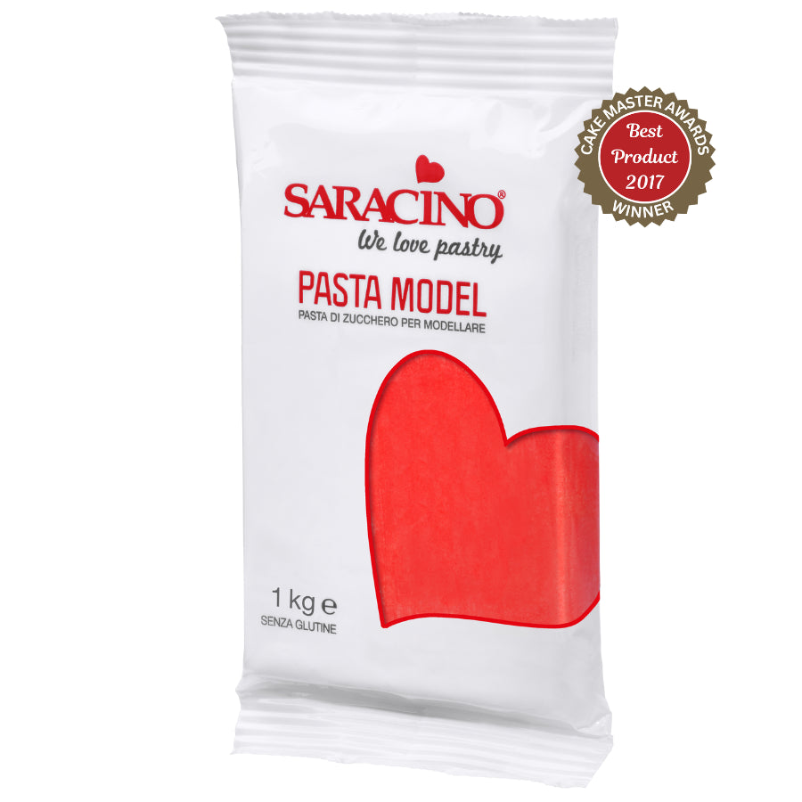 Red Saracino Pasta Model - Premium Modelling Paste 250g & 1kg