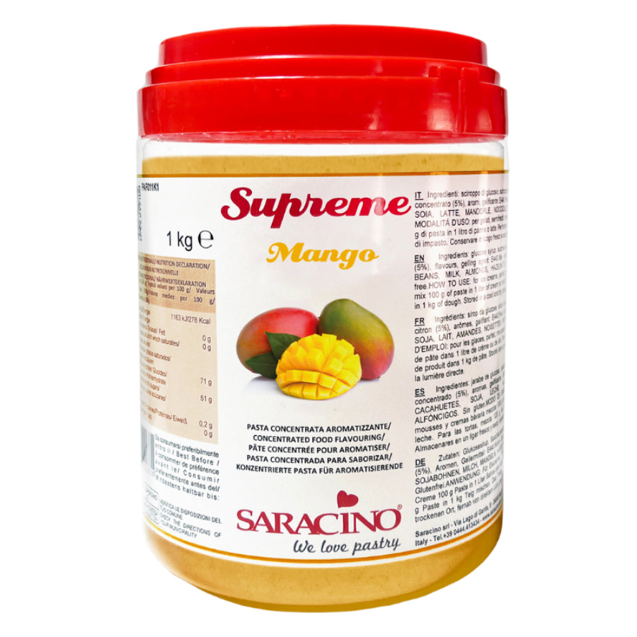 Saracino Mango Food Flavour Paste - 200g & 1kg