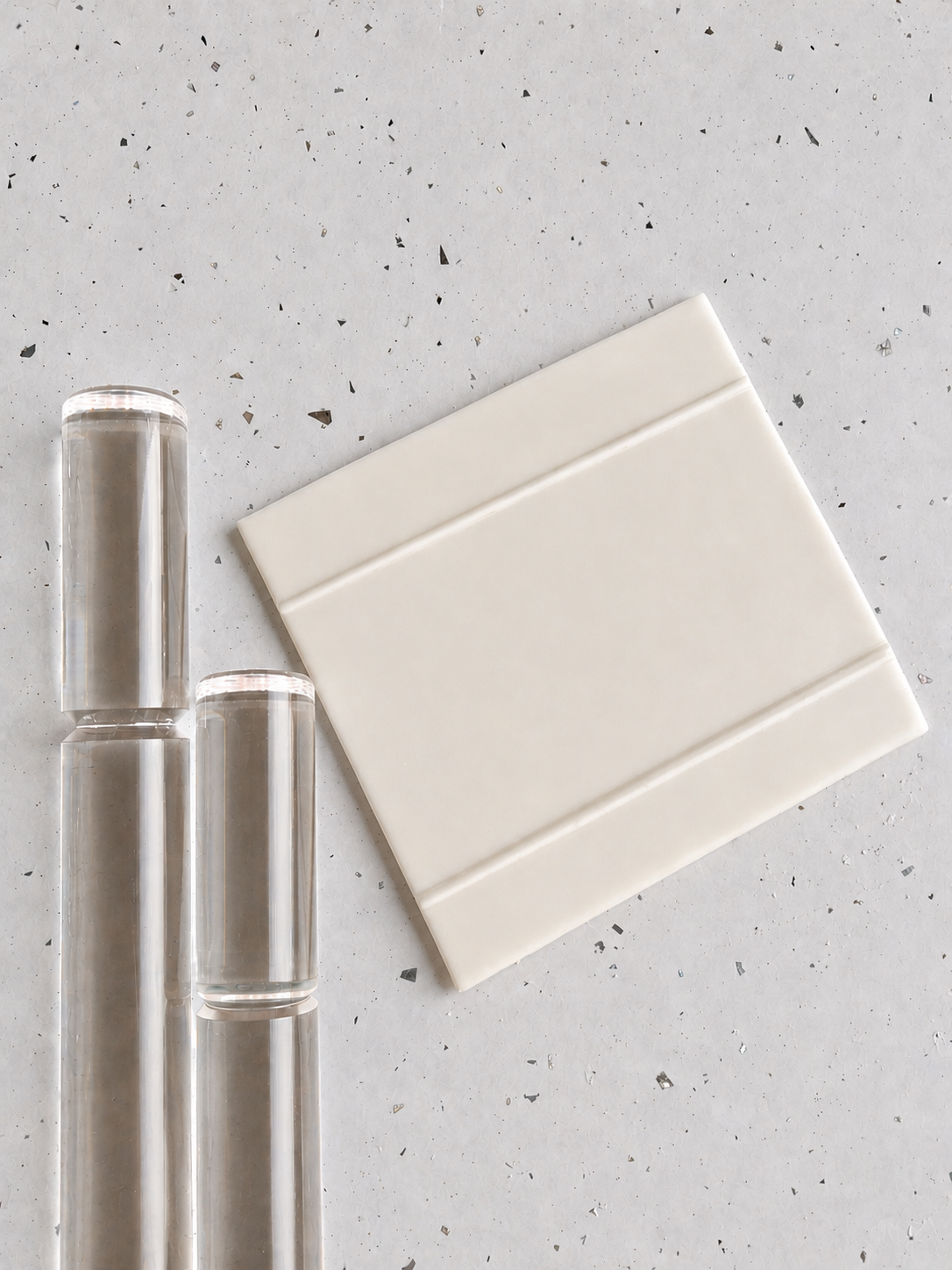 Petal Rolling Pin. Precision Cast Acrylic Rolling Pin