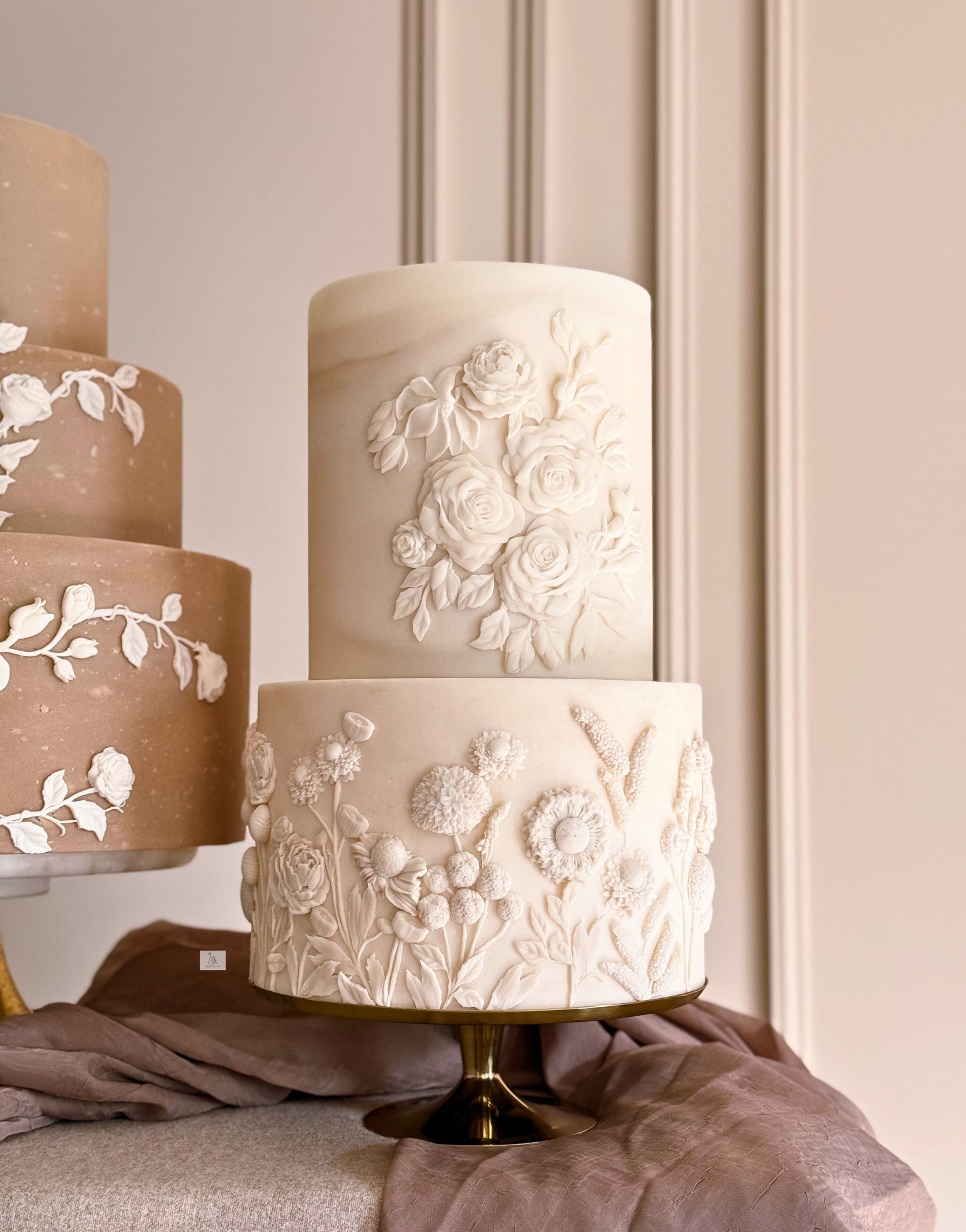 Angela Morrison Silicone Moulds – Lace & Floral Collection - Prop Options