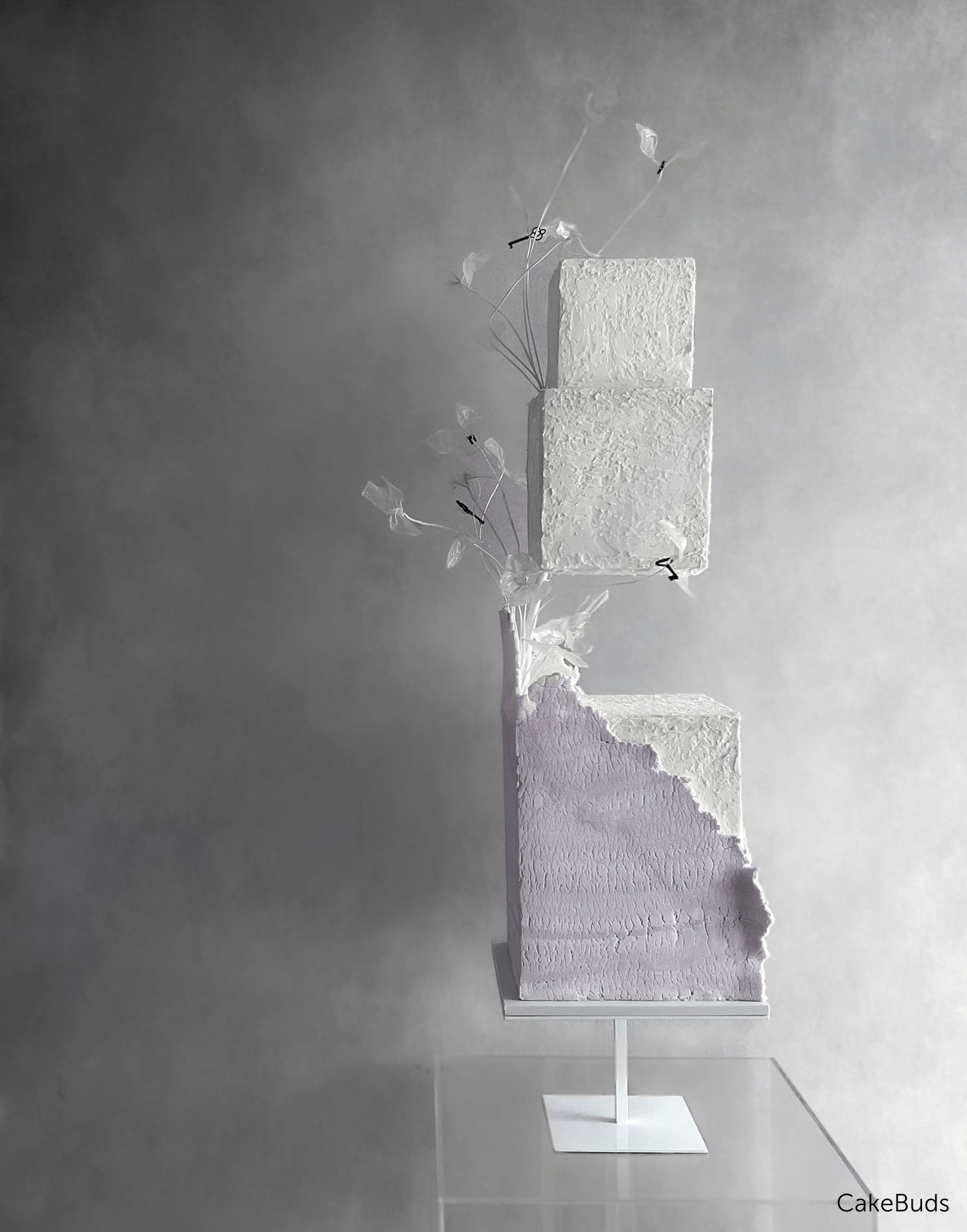 The Square Stiletto - Premium Pedestal Cake Stand - Prop Options